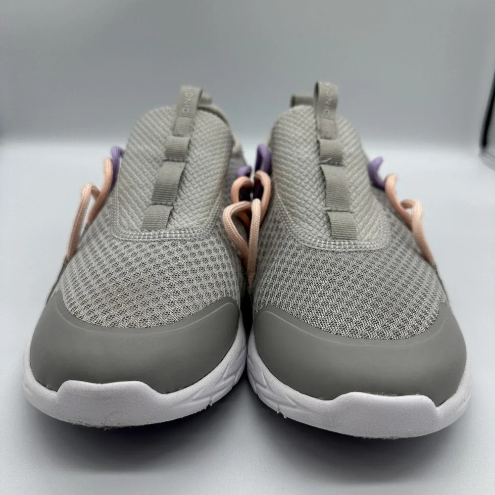 Vionic Zeliya Shoes Womens Size 8.5 Gray Mesh Slip On Walking‎ Sneakers Comfort